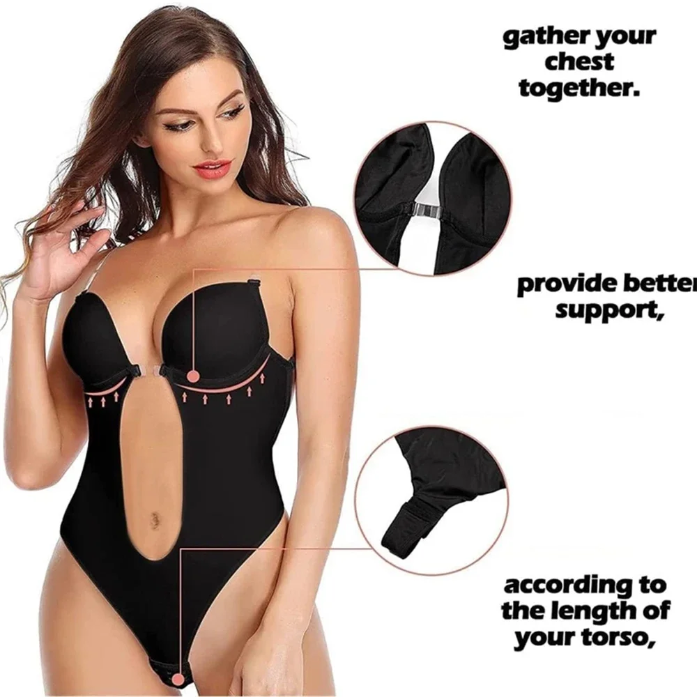 Body sin tirantes con sujetado - Shapewear Bodysuit Firm reseña y precio